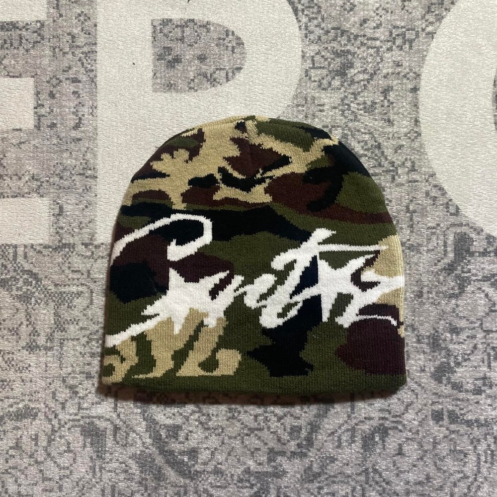 Corteiz (CRTZ) Star Graphic Knit Skully Beanie